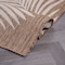 World Rug Gallery Contemporary Palm Leaves Textured Flat Weave Indoor/Outdoor Runner Rug 2'x7' Brown 111BROWN2X7 - alternate 4